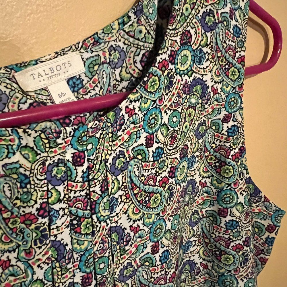 Talbots MP blouse - Picture 5 of 6